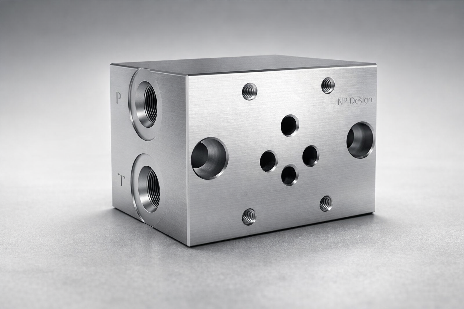 Hydraulic manifold — reverse engineering from sample