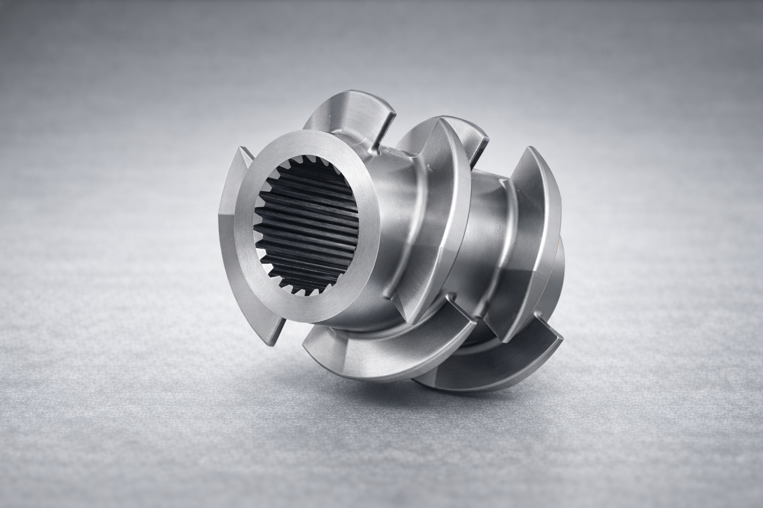 Extruder screw elements — nitrided